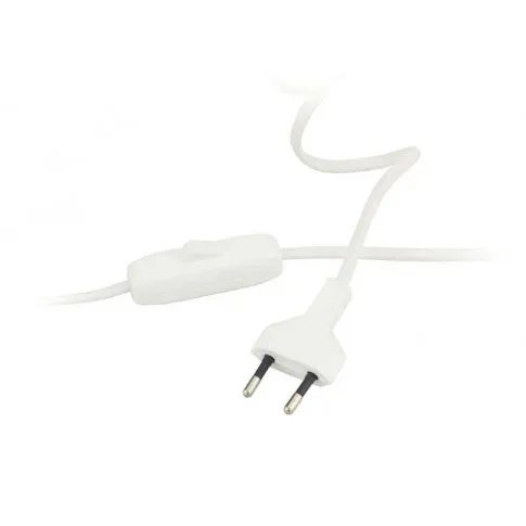 Biały kabel zasilający lampki EX957-Sydnel