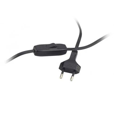 Czarny kabel zasilający lampki EX957-Sydnel