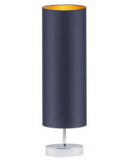 Lampka stołowa tuba na chromowanym stelażu - EX959-Sydnel - 5 kolorów w sklepie Edinos.pl