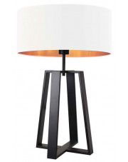 Lampa stołowa glamour na czarnym stelażu - EX966-Thol- 5 kolorów w sklepie Edinos.pl
