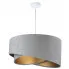 Nowoczesna lampa wisząca EX974-Tamo z szarym kloszem