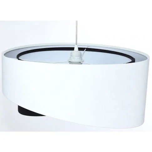 Biało-czarny abażur lampy EX975-Balo