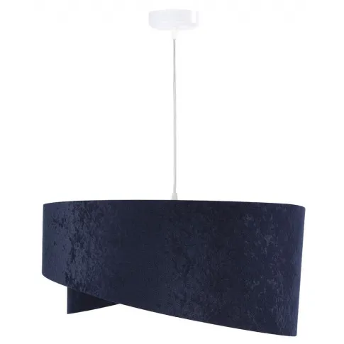 Nowoczesna lampa wisząca z welurowym kloszem EX985-Leris