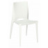 Białe krzesło Mimmo nowoczesne