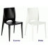 Minimalistyczne krzesła Mimmo wygodne