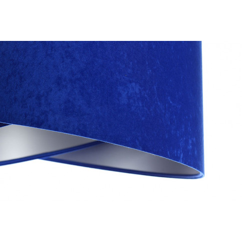 Niebiesko-srebrny abażur lampy EX989-Tersa