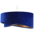 Niebieska lampa wisząca w stylu glamour EX989-Tersa