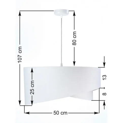 Wymiary lampy wiszącej EX990-Rezi