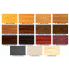 Kolory drewnianej donicy ogrodowej Dimara