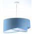 Nowoczesna lampa wisząca z niebieskim abażurem EX996-Alias