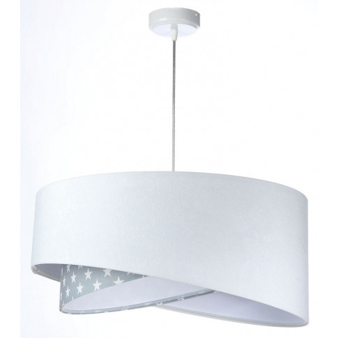 Minimalistyczna lampa wisząca z welurowym abażurem EX1000-Felisa