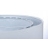 Biały welurowy abażur lampy EX1000-Felisa
