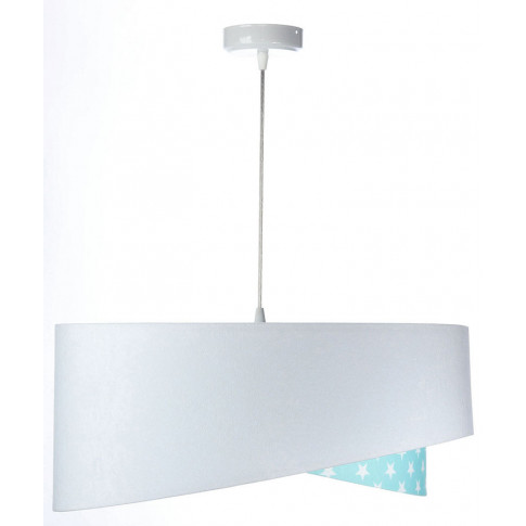 Minimalistyczna lampa z welurowym abażurem EX1000-Felisa