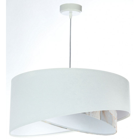 Minimalistyczna lampa wisząca z welurowym abażurem EXX04-Akra
