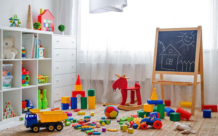 Dziecięca lampa wisząca z kolorowym abażurem EXX09-Eterna