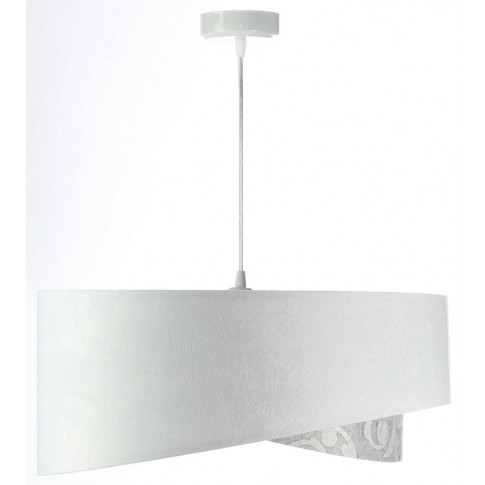 Minimalistyczna lampa wisząca EXX13-Glora z welurowym kloszem