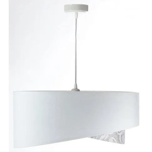 Minimalistyczna lampa wisząca EXZ14-Felina z welurowym kloszem