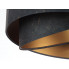 Czarny abażur lampy EXX15-Magela ze złotym wnętrzem