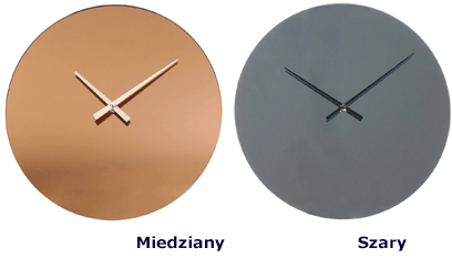Okrągłe zegary ścienne Sibis - minimalistyczne