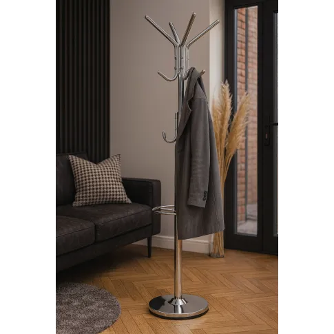 Zdjęcie stojący wieszak na ubrania Inderio 8X | Edinos.pl