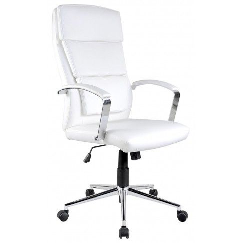 Zdjęcie produktu Obrotowy fotel biurowy Levan - biały.