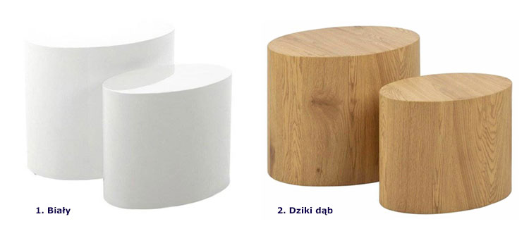 Kolory stolików kawowych Picno