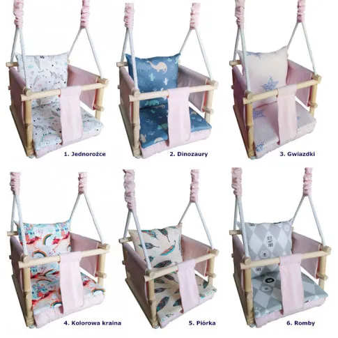 Dostępne wzory huśtawki Disa
