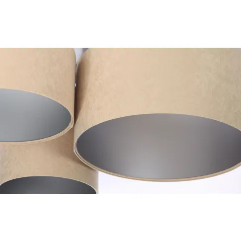 Okrągłe welurowe abażury plafonu EXX31-Tyrso