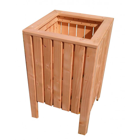 Wysoka Drewniana Kwadratowa Donica Ogrodowa Elisa Sklep Edinos Pl