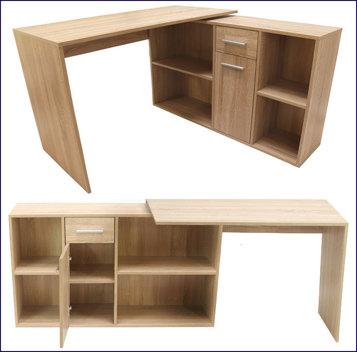 Modułowe biurko Malwo na komputer do biura