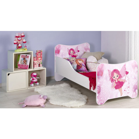 dziecięce łóżko wróżka różowe delis wizualizacja