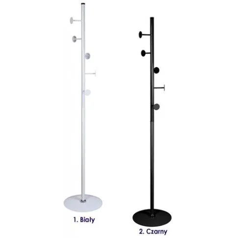 Zdjęcie czarny podłogowy wieszak stojący Uzet 7X | Edinos.pl