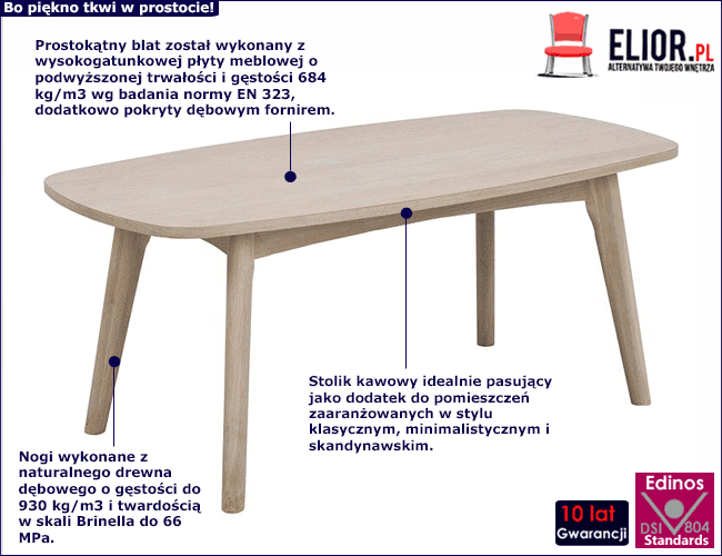 Ława do salonu Timini