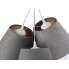 Trzy stożkowe abażury lampy EXX68-Botina