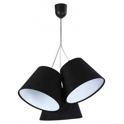 Czarna potrójna lampa wisząca EXX69-Novida