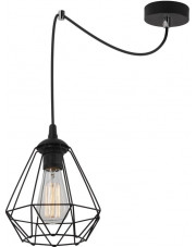 Druciana lampa wisząca w stylu loftowym - EXX102-Fibis w sklepie Edinos.pl