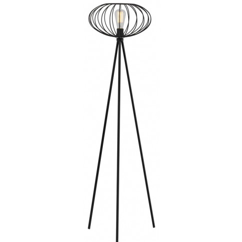 Czarna industrialna lampa podłogowa EXX143-Elita