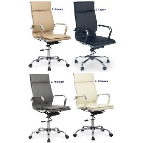 Zdjęcie fotel obrotowy szary, popielaty Emelsa | Edinos.pl