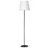 Biało-czarna minimalistyczna lampa stojąca EXX151-Diva z abażurem