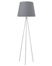 Biało-szara lampa stojąca skandynawska - EXX152-Eriva w sklepie Edinos.pl