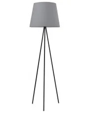 Czarno-szara lampa stojąca trójnóg - EXX153-Eriva