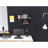 Czarna minimalistyczna półka ścienna Artiso