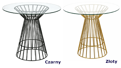 Eleganckie stoły Sakam - szklane