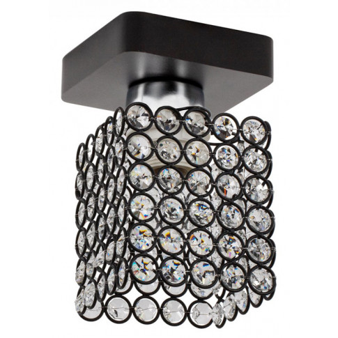 Lampa sufitowa EXX164-Danix z kryształkami w stylu glamour