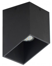 Czarny nowoczesny geometryczny plafon - E117-Rubis w sklepie Edinos.pl