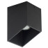 Czarny nowoczesny geometryczny plafon - E117-Rubis w sklepie Edinos.pl