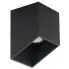 Czarny geometryczny plafon E117-Rubis