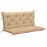 Beżowe poduszki do drewnianej huśtawki Paloma 2X