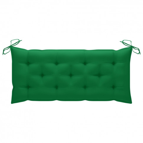 Zielona poduszka do huśtawki ogrodowej Paloma 2X
