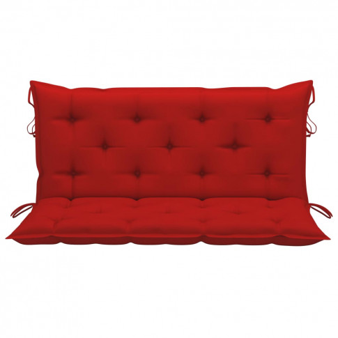 Czerwone poduszki do huśtawki ogrodowej Paloma 2X